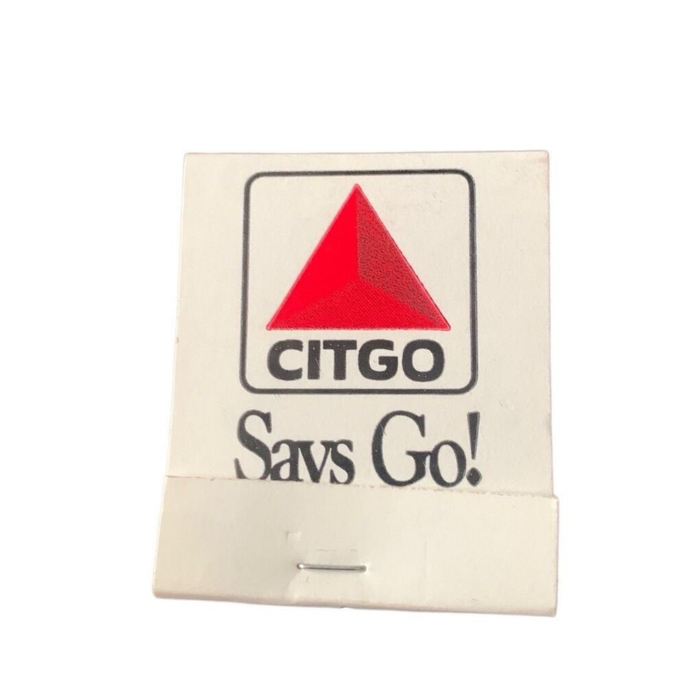 Vintage Matchbook Citgo Says Go The Perfect Promotional Matchbook